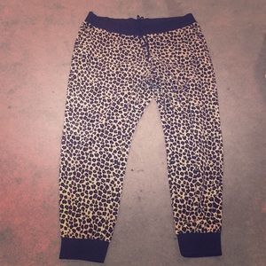 Juicy Couture leopard/ cheetah soft pants xl